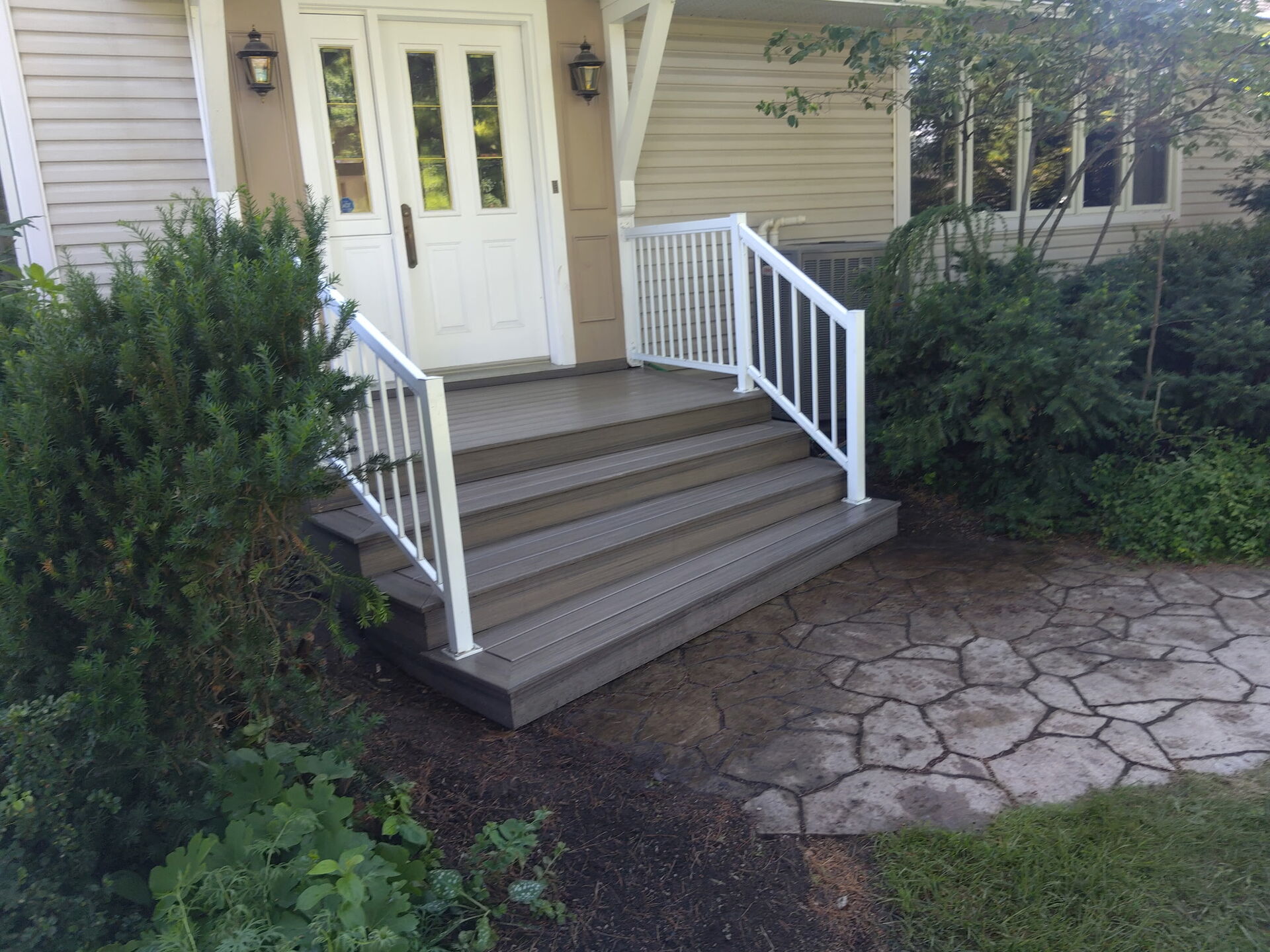 2042 Fairbanks front steps and deck rebuild - Capital Ridge Construction Ottawa